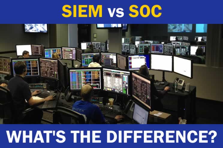 people working in a SOC looking at dashboards